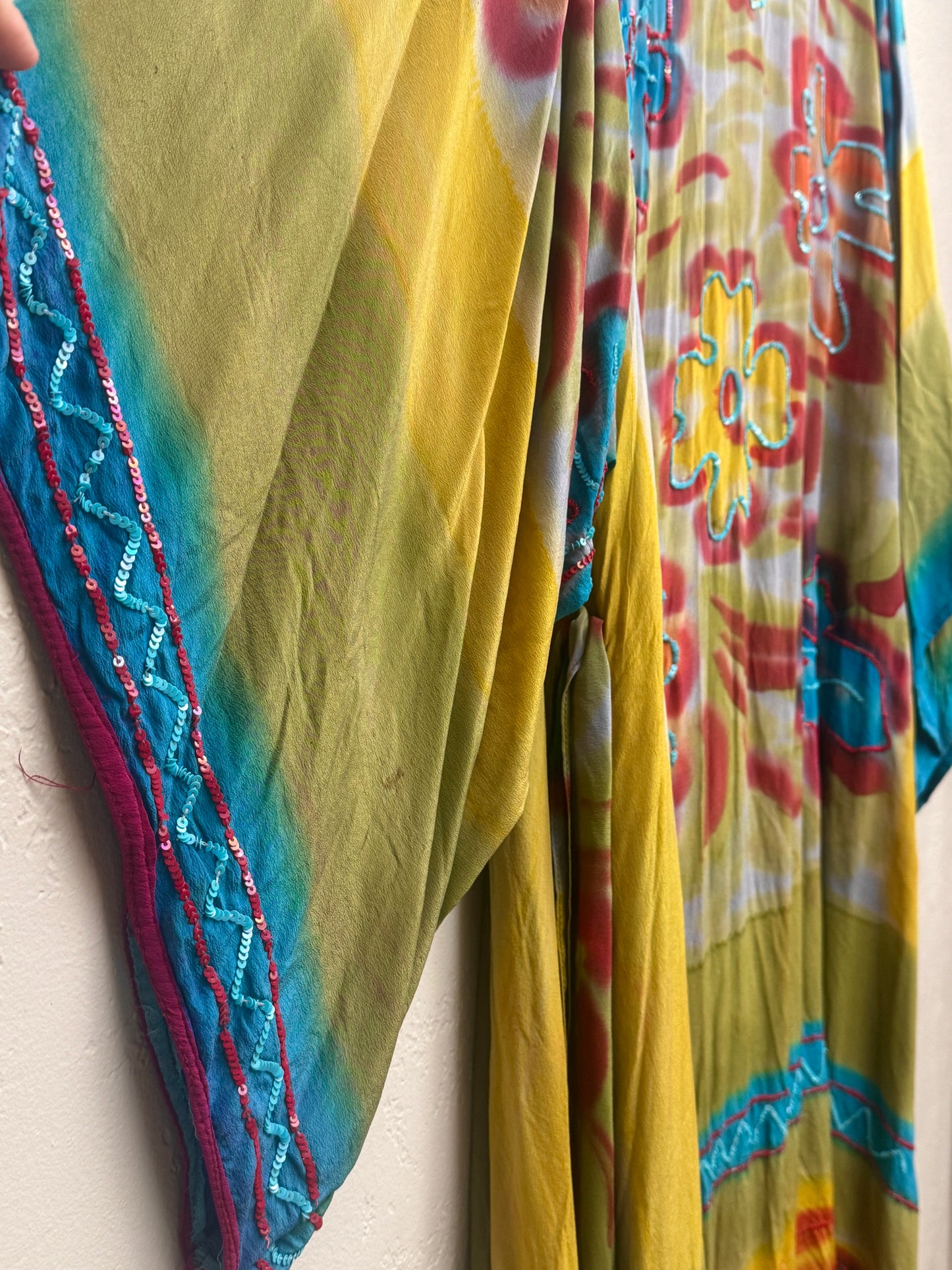 Sparkle Kimono - one size - Abstract Garden