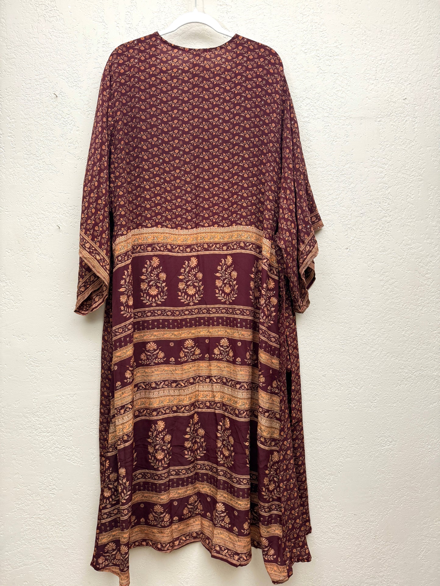 Sparkle Kimono - one size - Mahogany