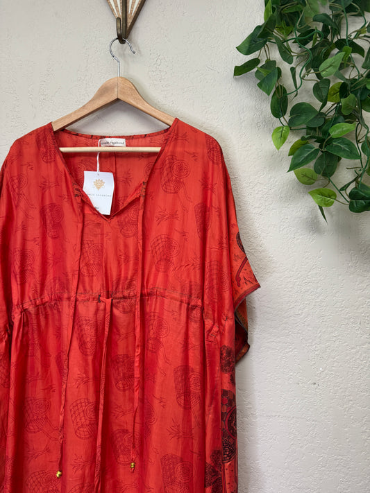 Tulum Dress ~ OS ~ Hot Orange