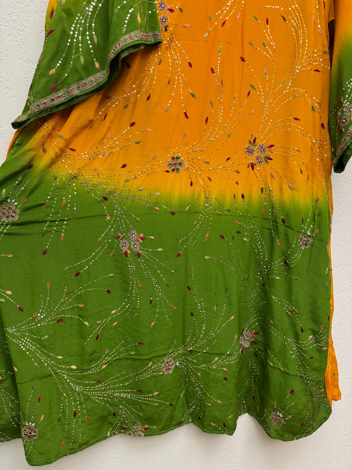 Sparkle Kimono - one size - Lemon-Lime Starburst
