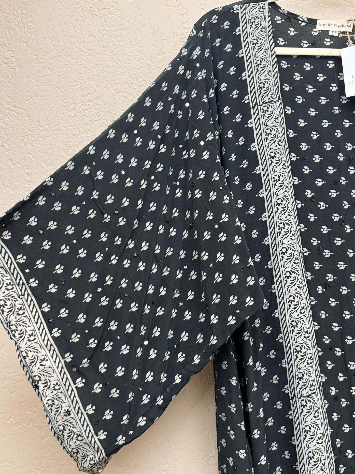 Sparkle Kimono - one size - Night Star