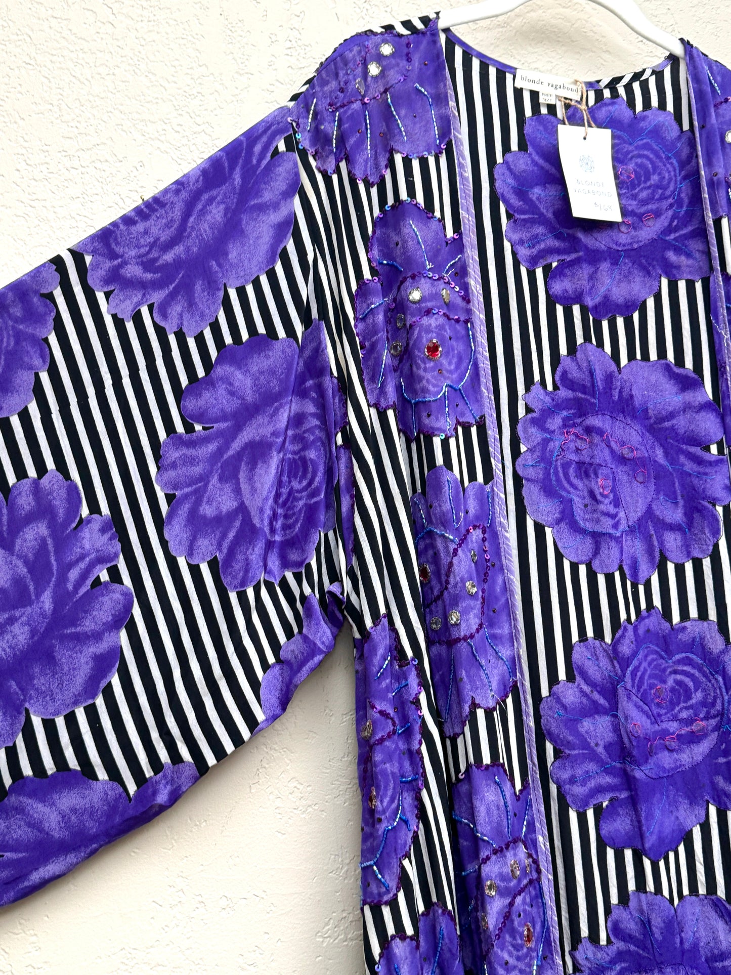 Sparkle Kimono - one size - Harlequin Diva