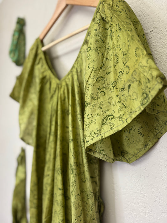 Lalita Dress - One Size - Cheshire Greens