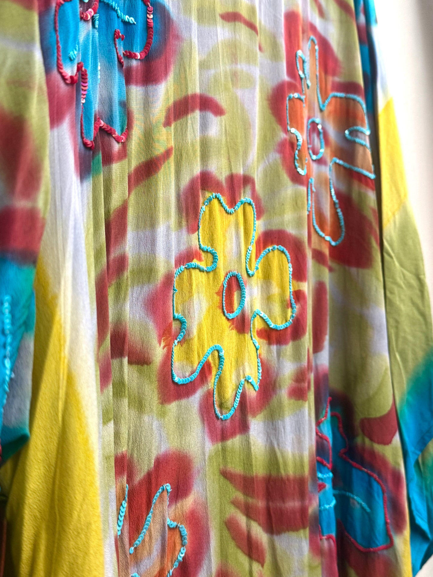Sparkle Kimono - one size - Abstract Garden