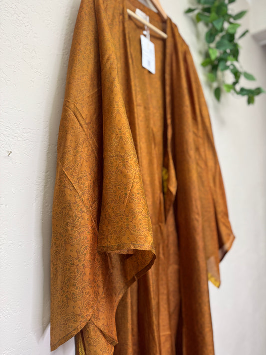 Femme Kimono Wrap Dress ~ OS ~ Copper