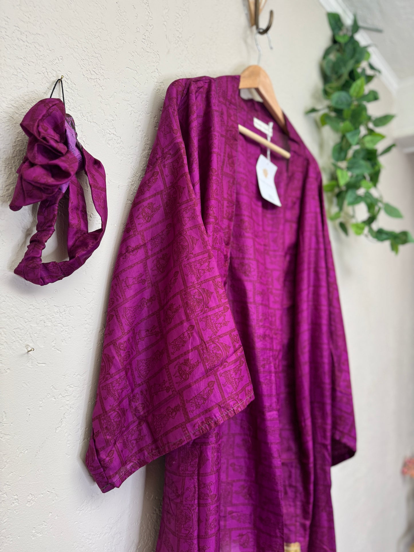 Mini Boho Robe ~ OS ~ Magenta