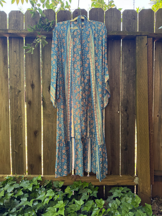 Cotton Femme Kimono - S/M - Picnic