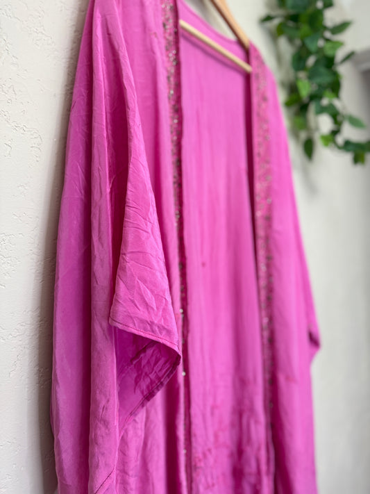 Sparkle Kimono - OS - Barbie