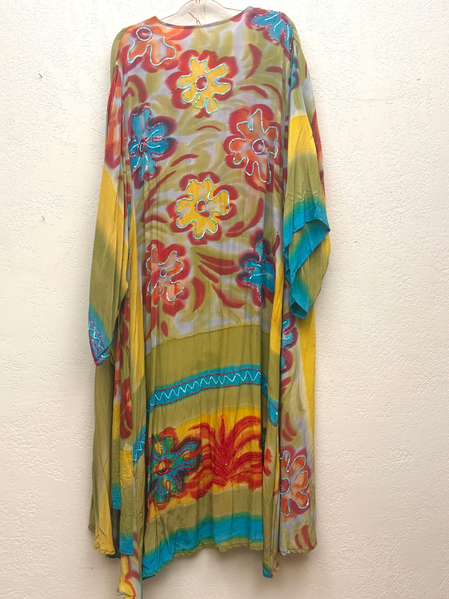 Sparkle Kimono - one size - Abstract Garden