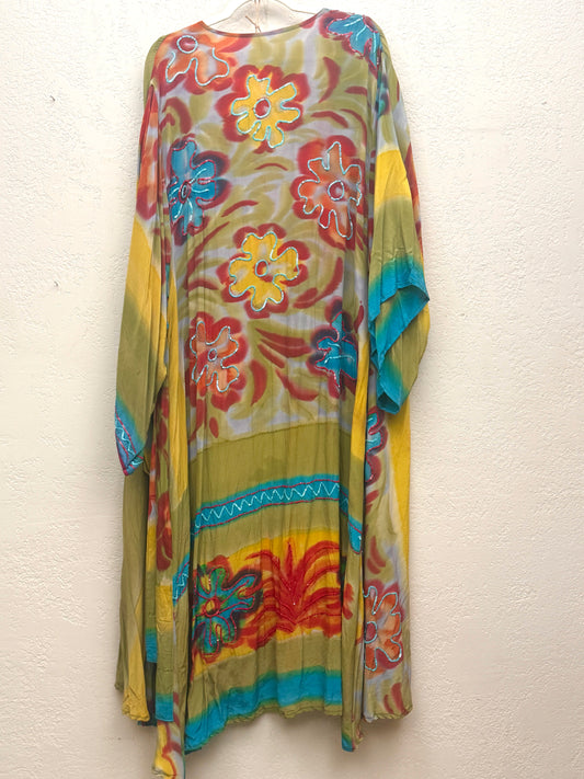 Sparkle Kimono - one size - Abstract Garden
