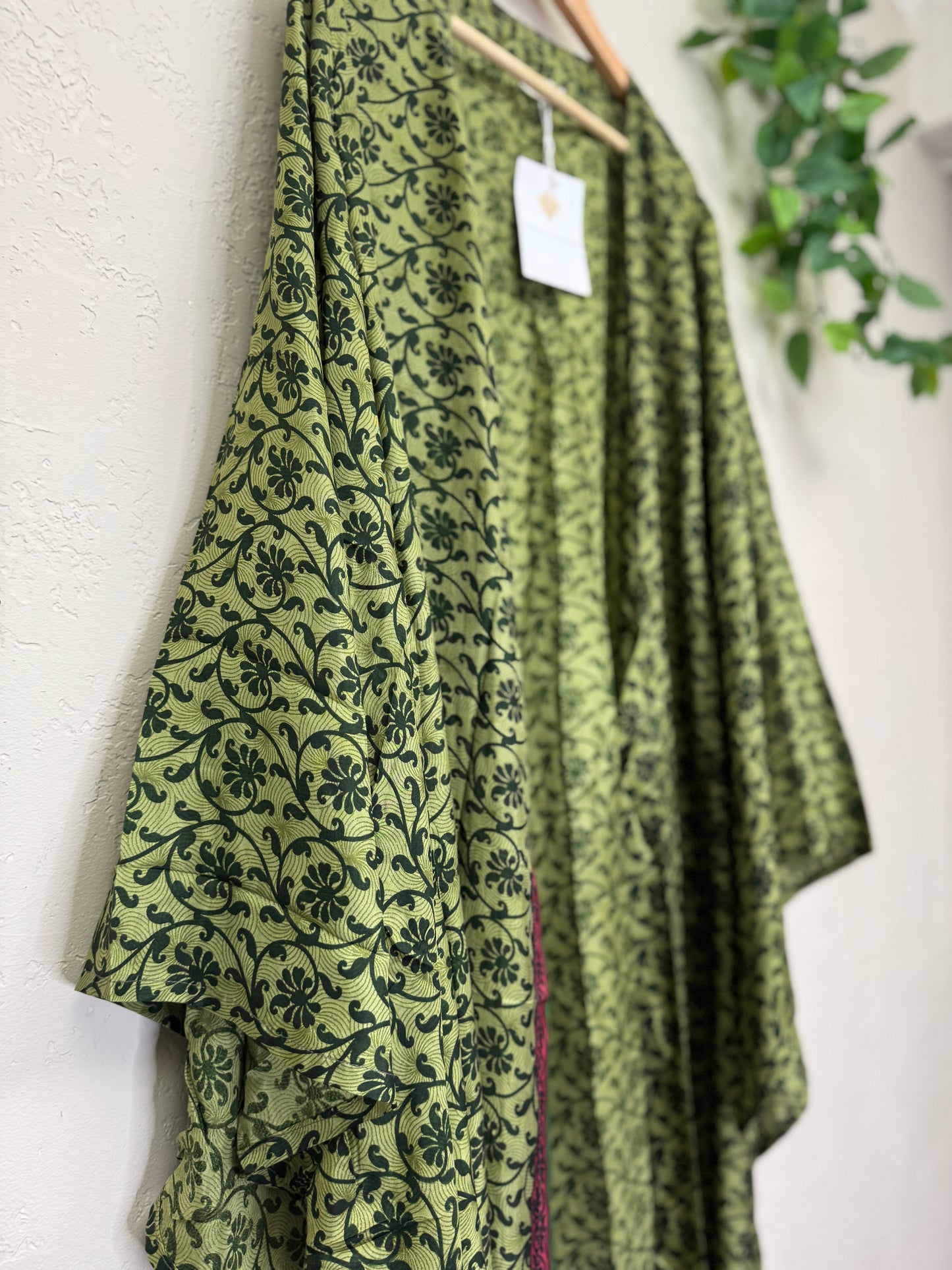 Femme Kimono Wrap Dress ~ OS ~ Forest Fairy