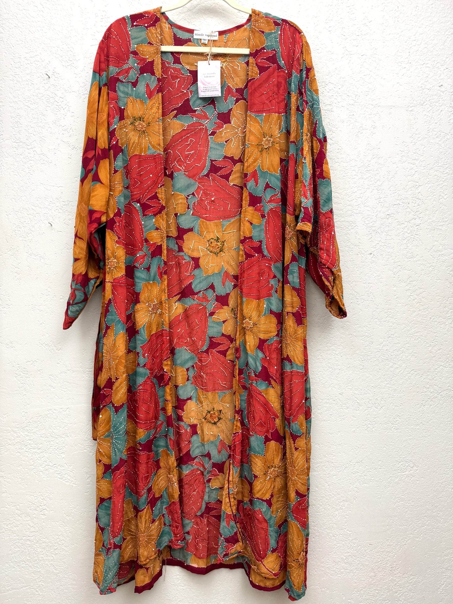 Sparkle Kimono - one size - Embroidered Magic