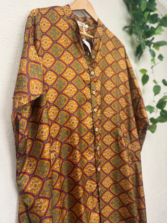 Boyfriend Dress ~ One Size ~ Saffron Talisman