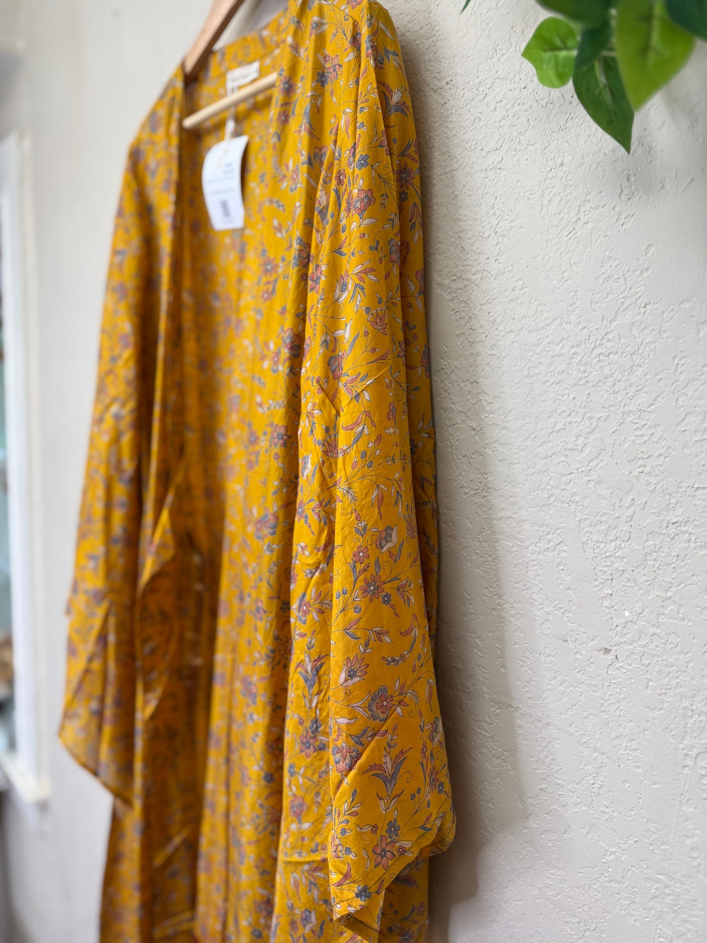 Femme Kimono Wrap Dress ~ OS ~ Sunflower 🌻