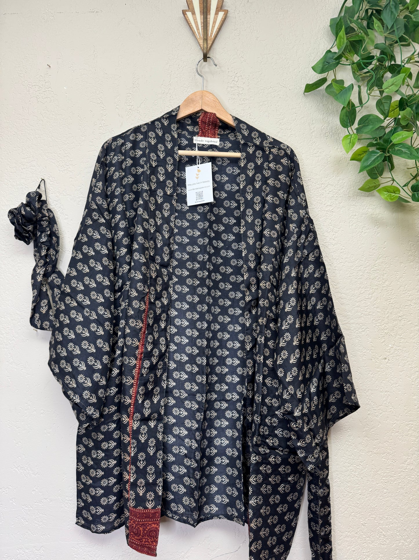 Mini Boho Robe ~ OS ~ Floral Motif