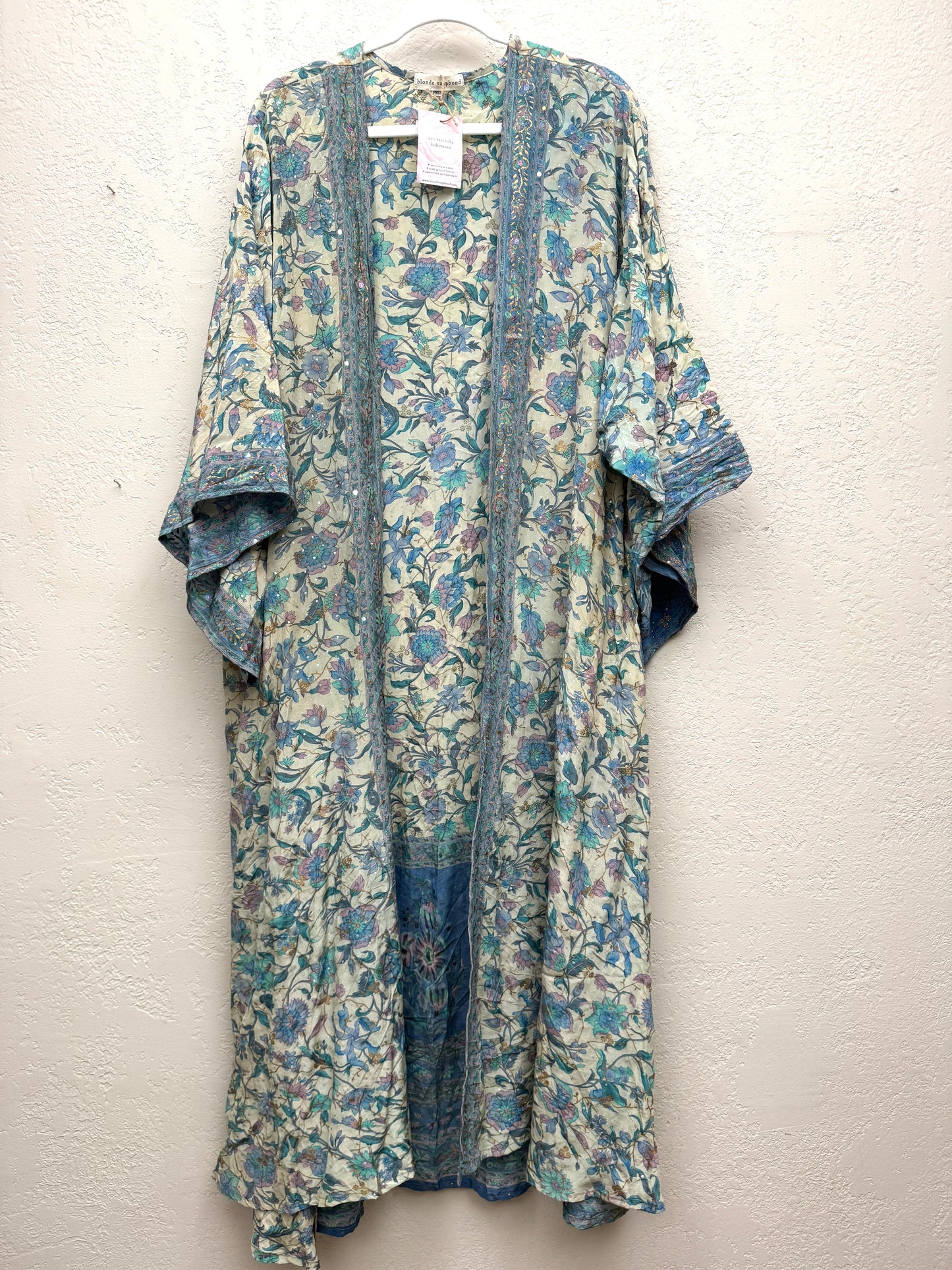 Sparkle Kimono - one size - Blue Beauty