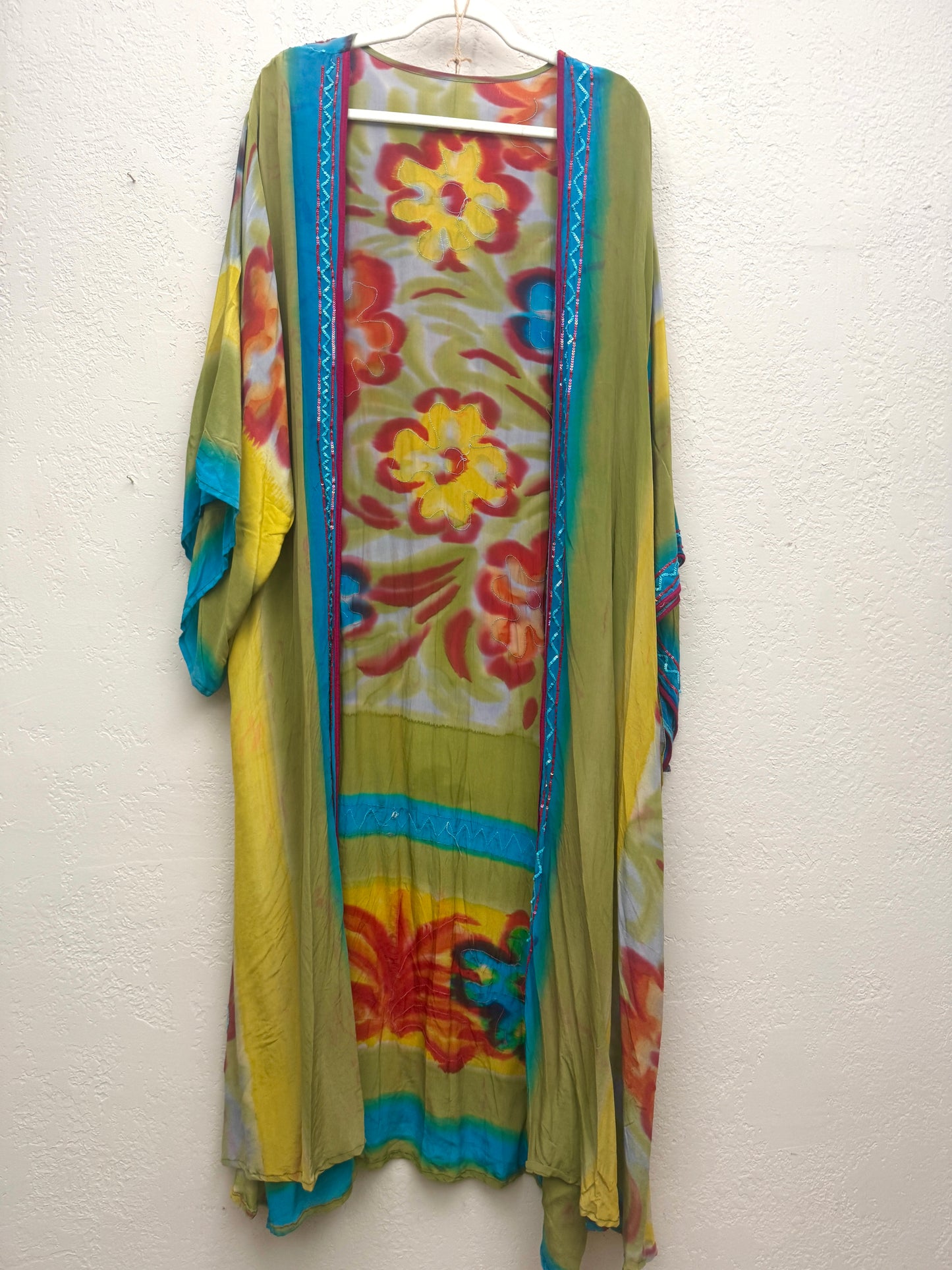 Sparkle Kimono - one size - Abstract Garden