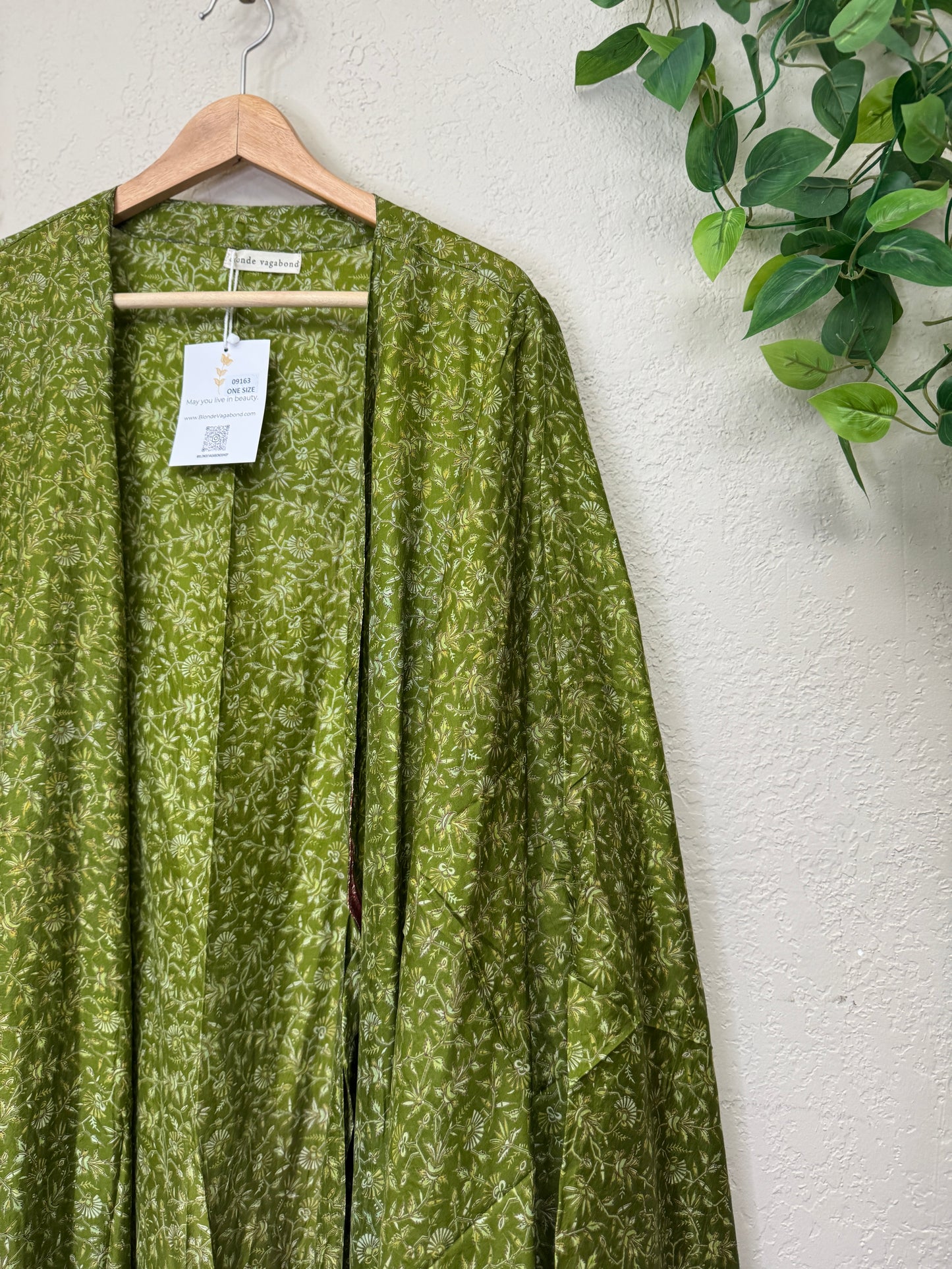 Femme Kimono Wrap Dress ~ OS ~ Rose Garden