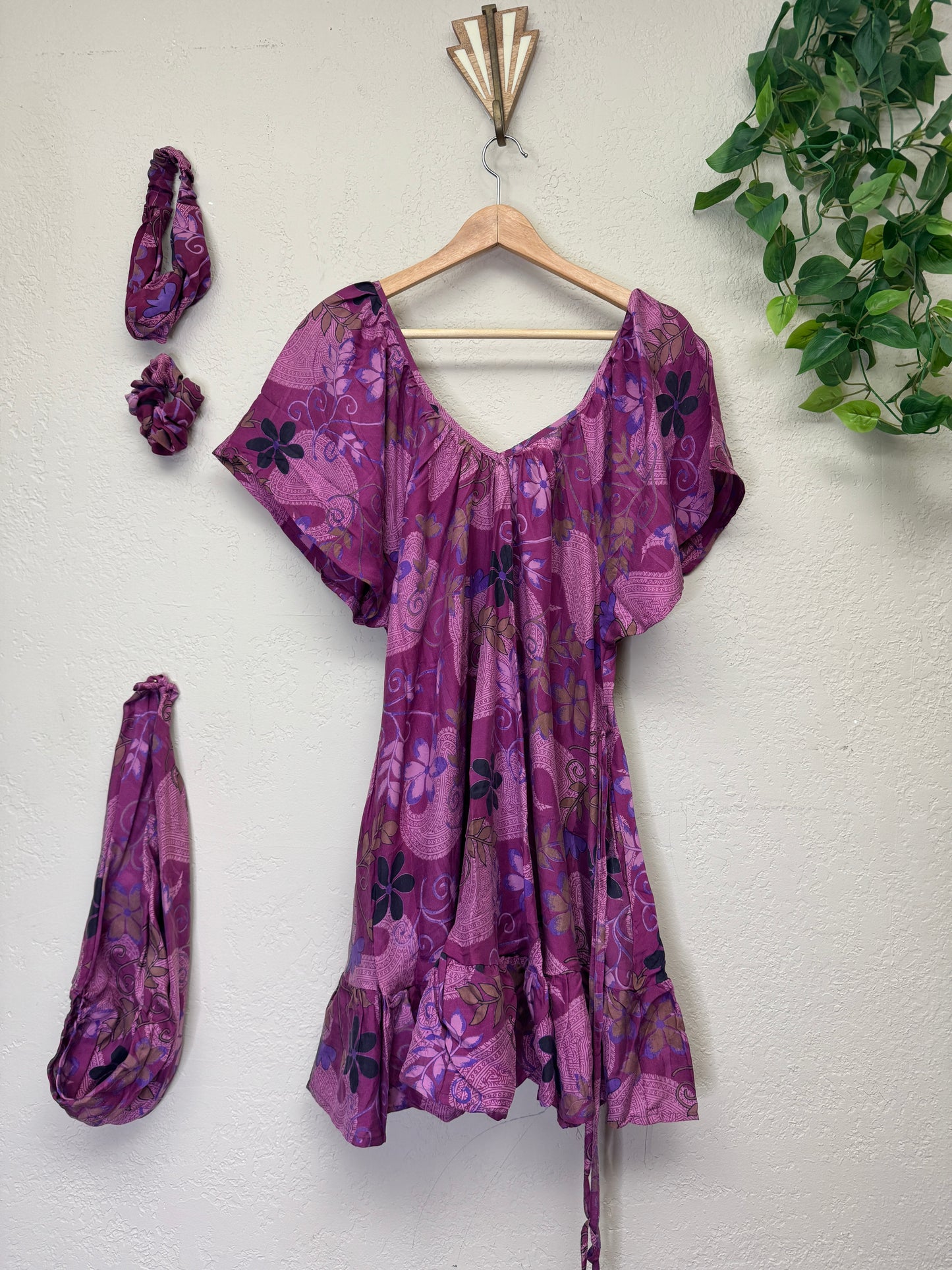 Lalita Dress - One Size - Orchid Bouquet