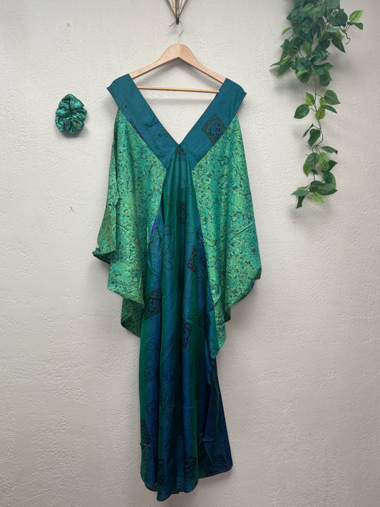FlowerChild Dress ~ One Size ~ Emerald Mirage