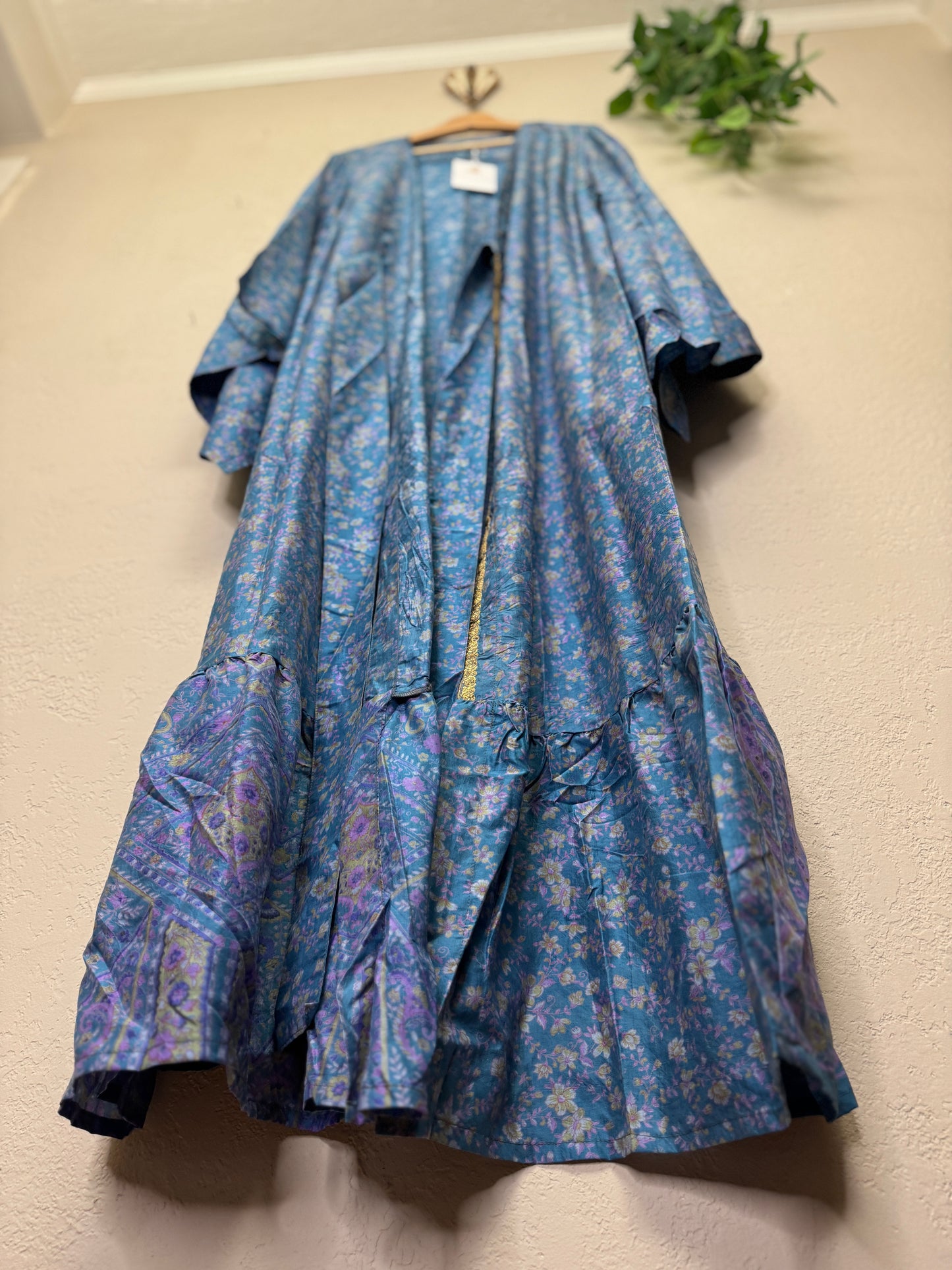Femme Kimono Wrap Dress ~ OS ~ Lilac Wine
