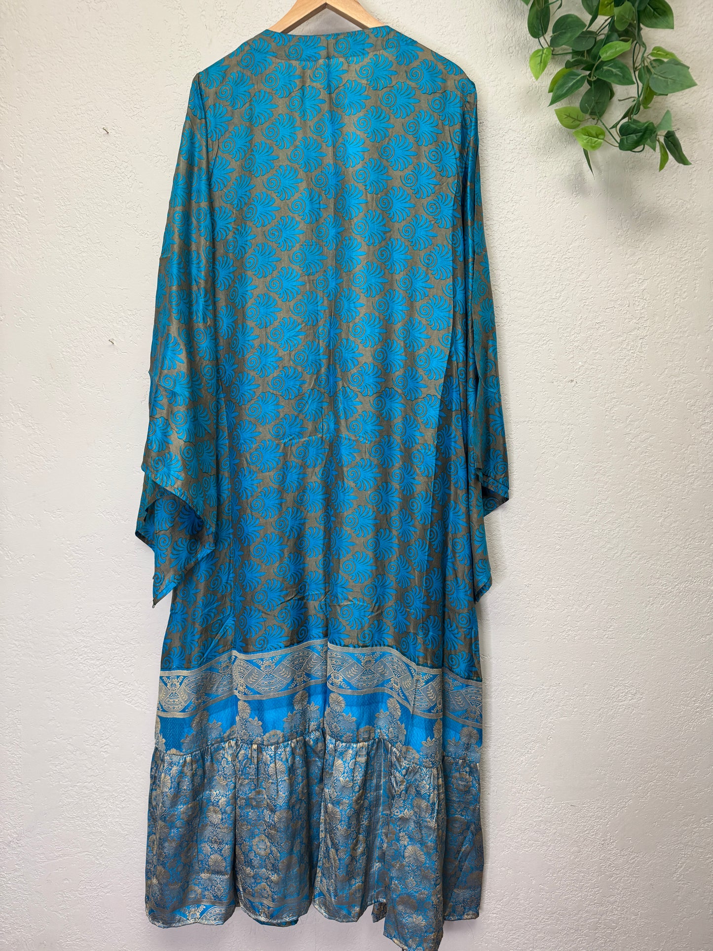 Femme Kimono Wrap Dress ~ OS ~ Fleur de Lis
