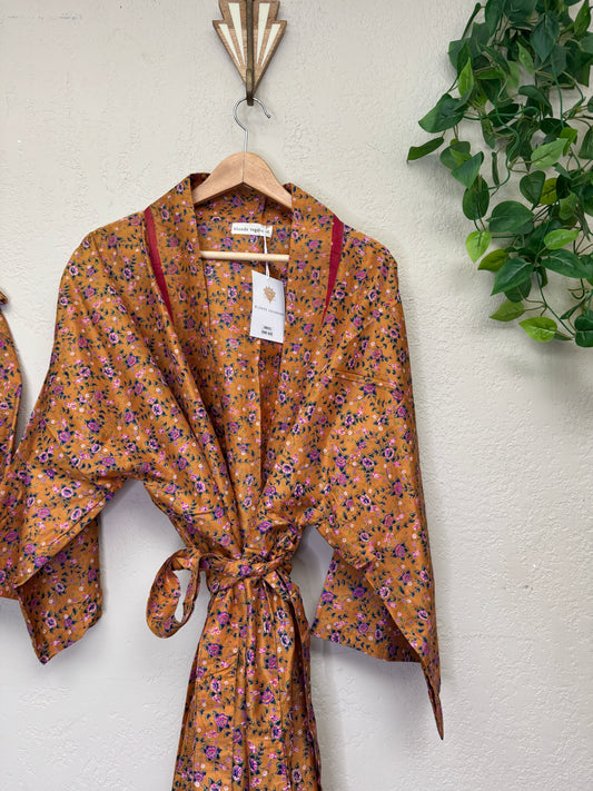 Midi Boho Robe ~ OS ~ Marigold