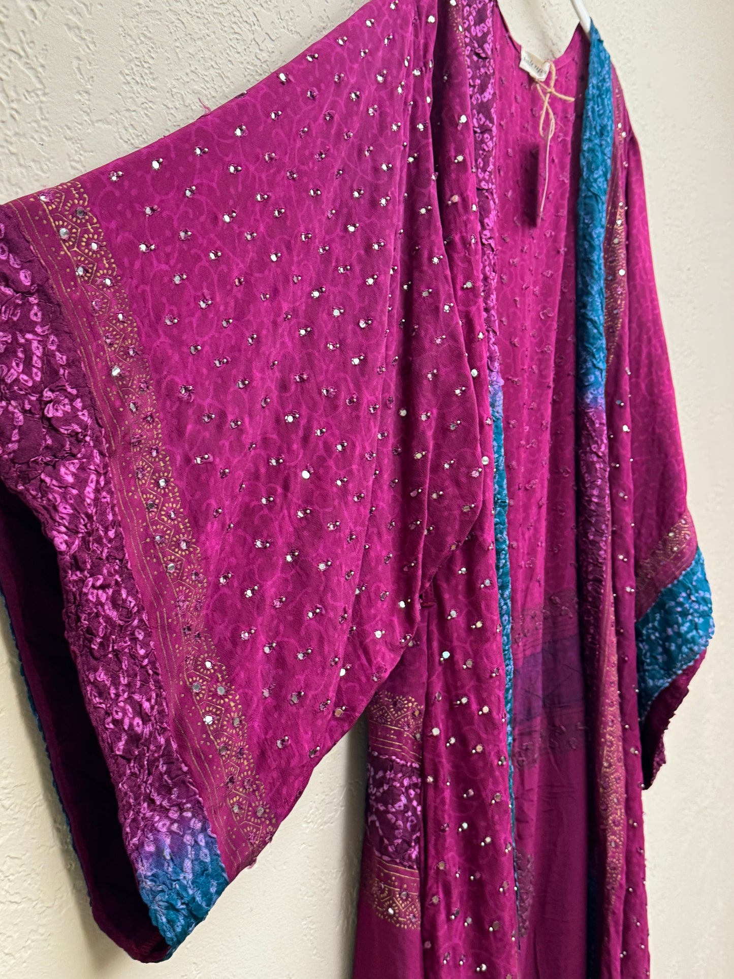 Sparkle Kimono - one size - Rich Berry