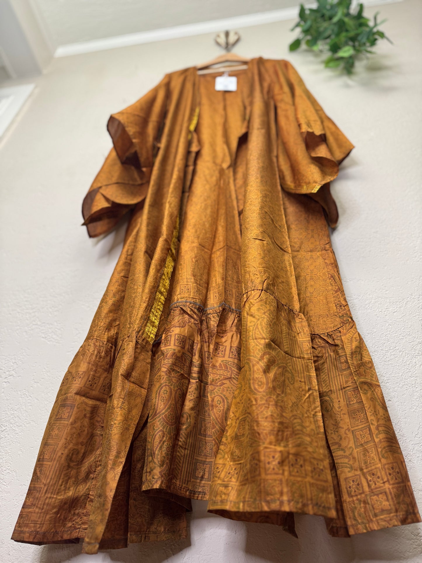 Femme Kimono Wrap Dress ~ OS ~ Copper