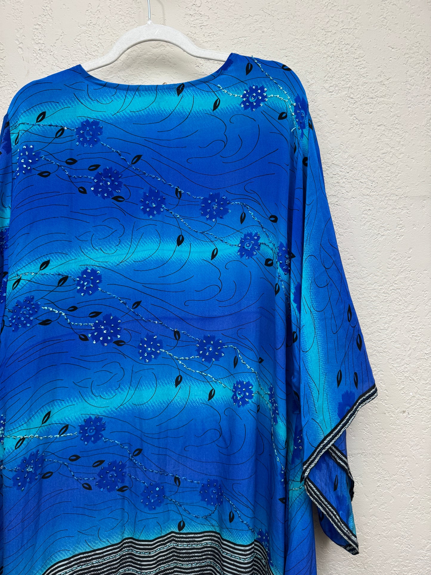 Sparkle Kimono - one size - Bluebell