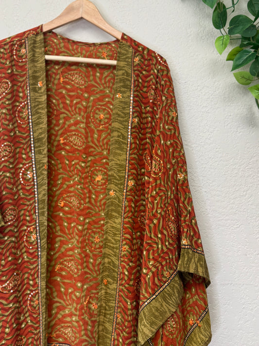 Sparkle Kimono - OS - Autumn Wind