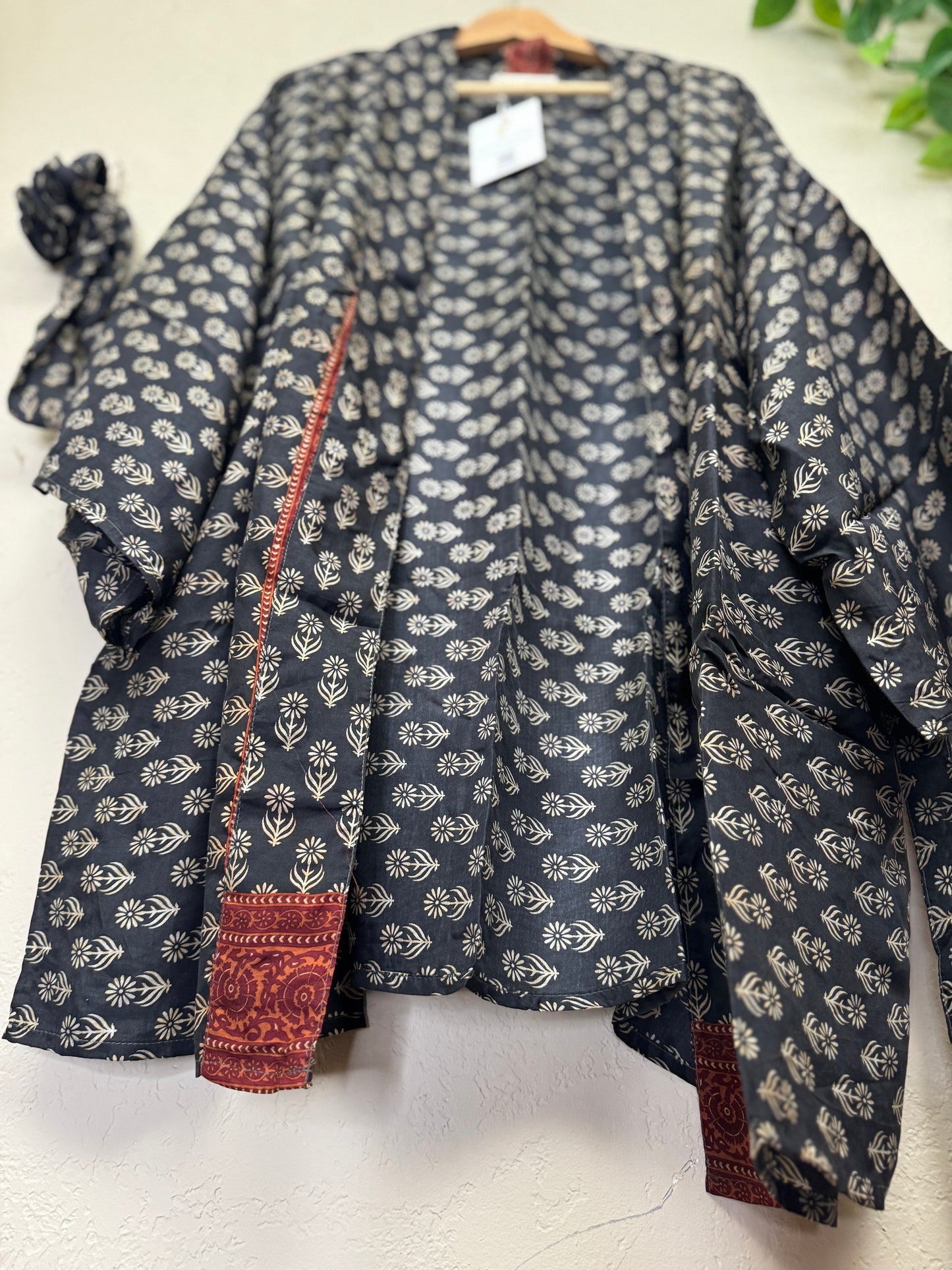 Mini Boho Robe ~ OS ~ Floral Motif