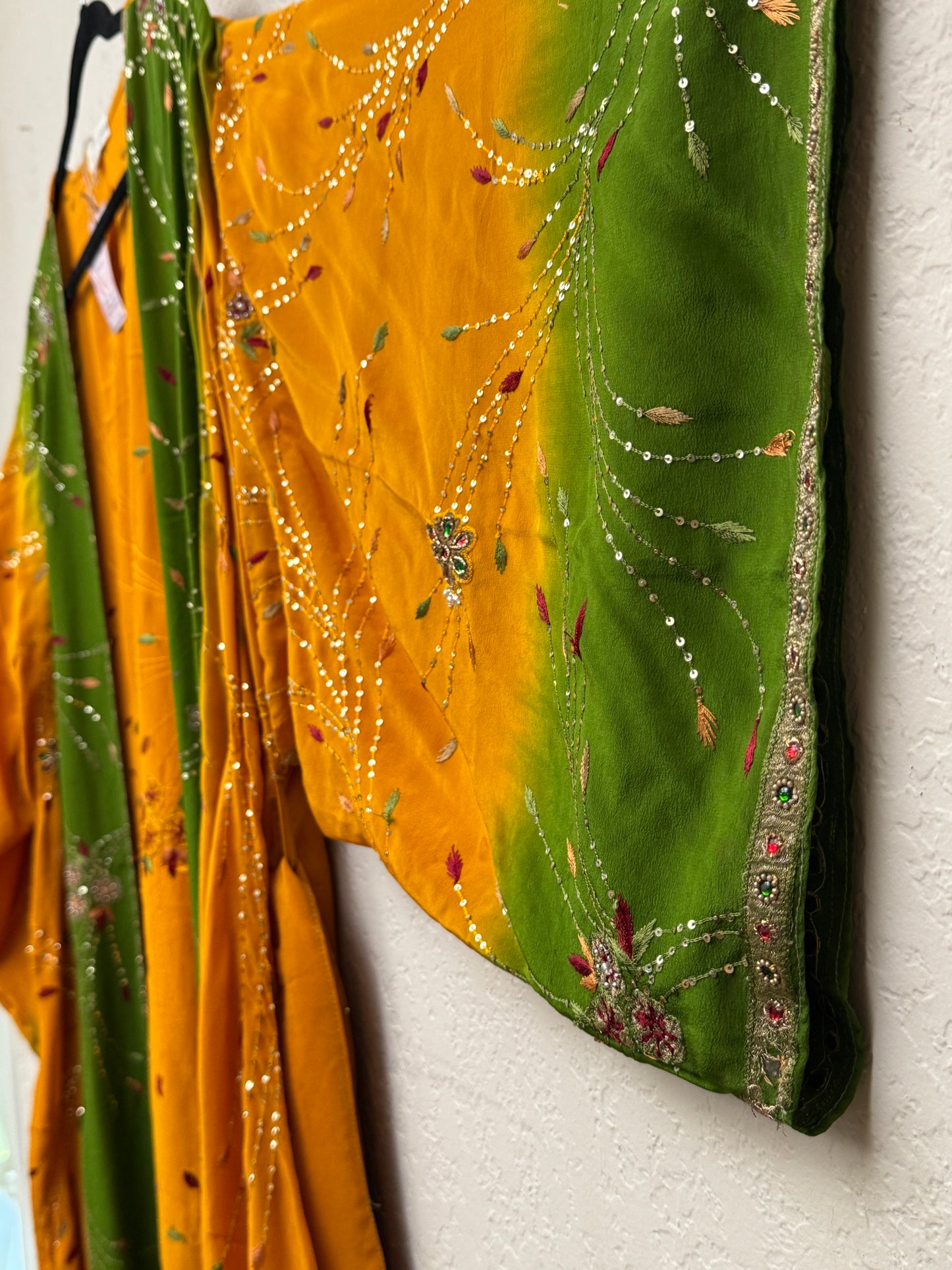 Sparkle Kimono - one size - Lemon-Lime Starburst
