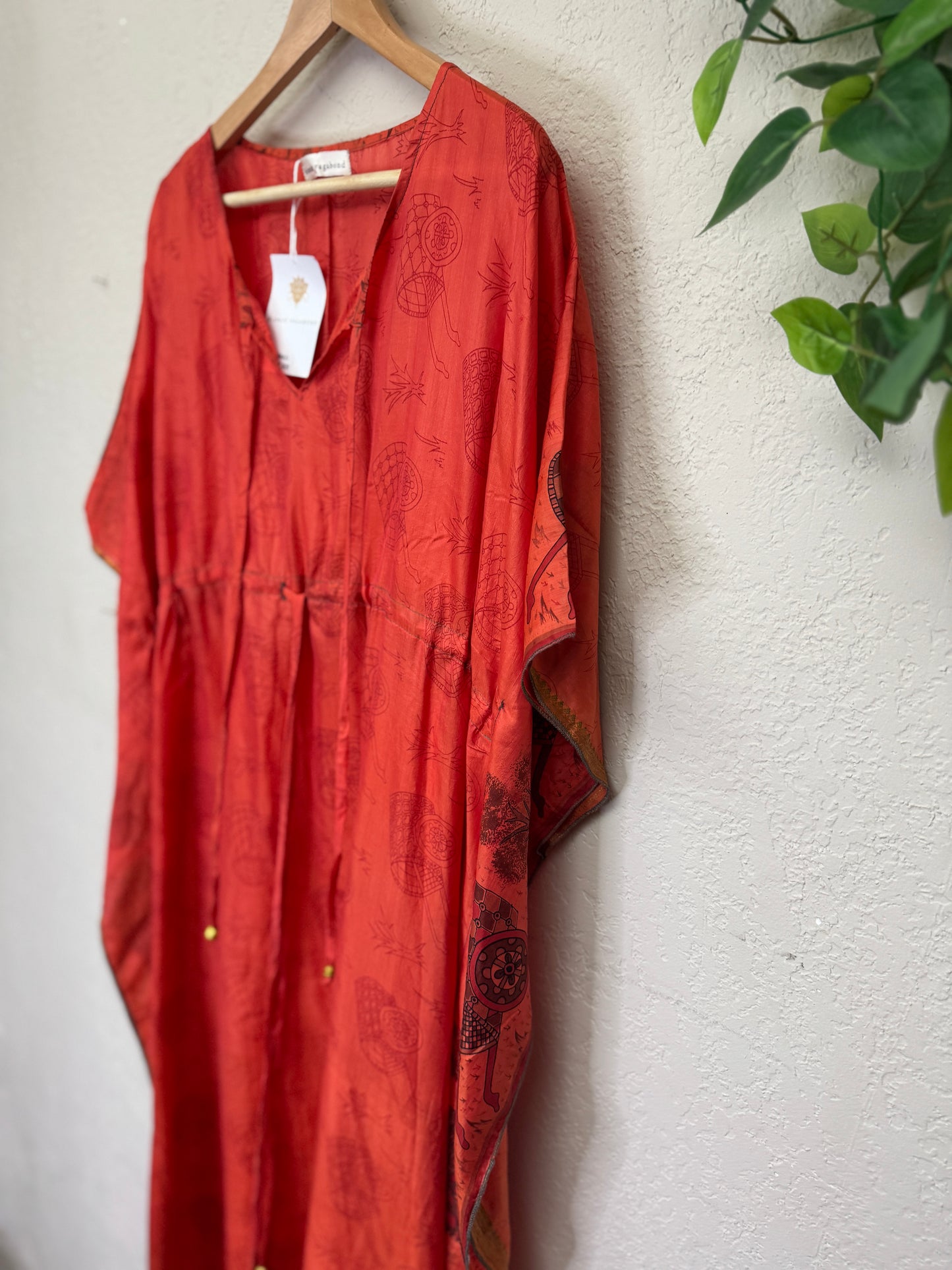 Tulum Dress ~ OS ~ Hot Orange