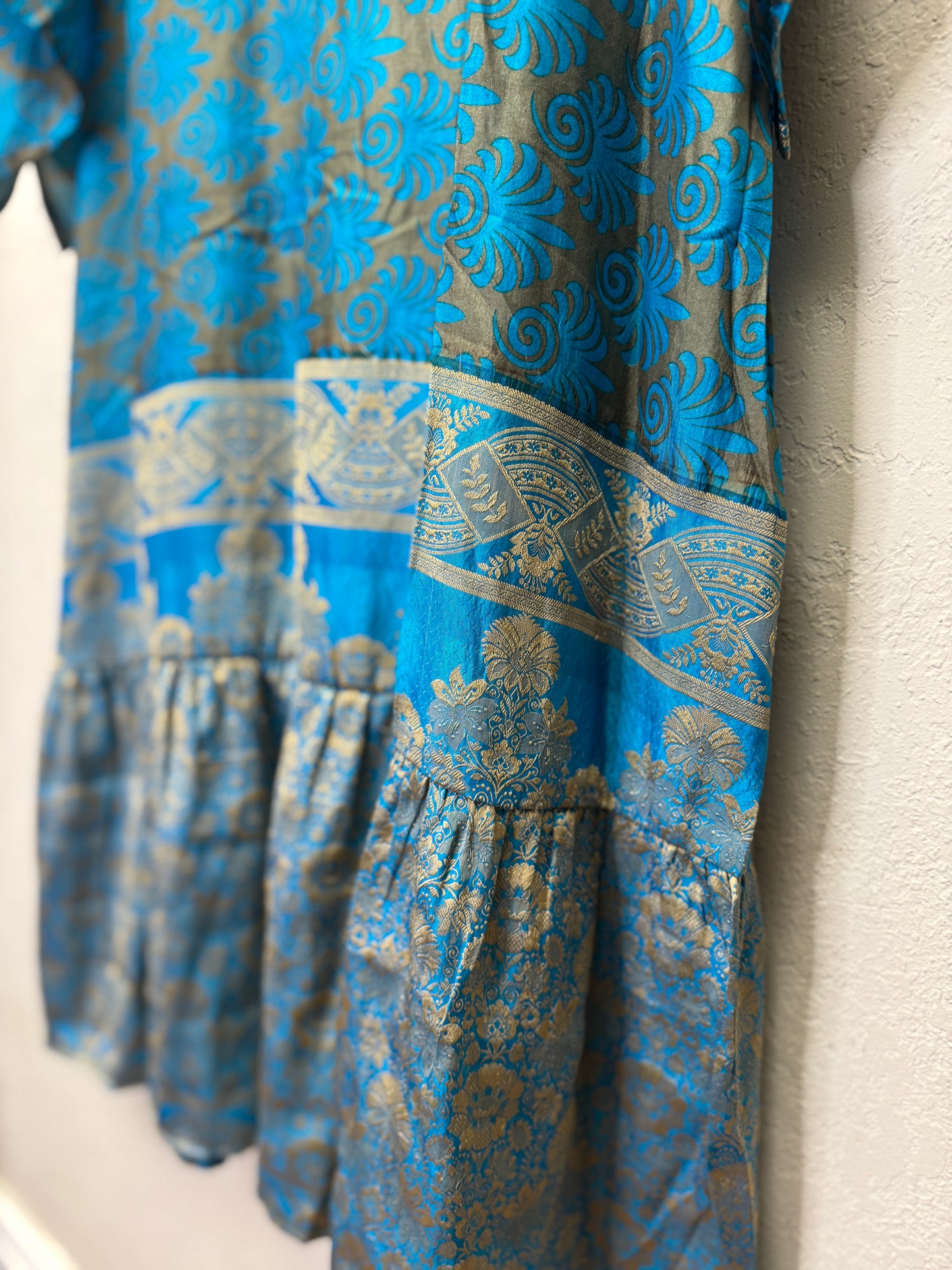 Femme Kimono Wrap Dress ~ OS ~ Fleur de Lis