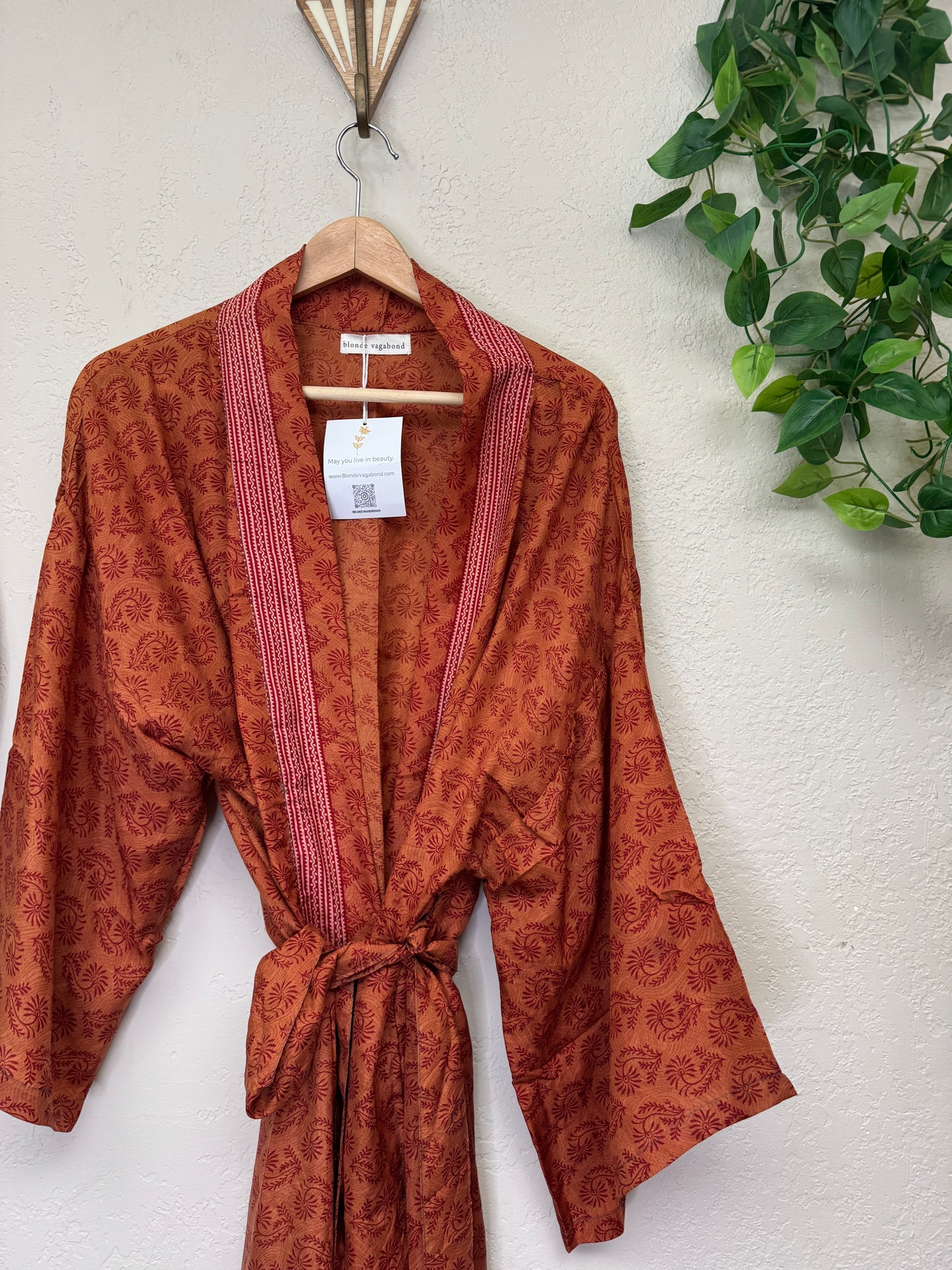 Midi Boho Robe ~ OS ~ Burnt Orange
