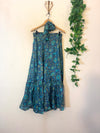Buttercup Wrap Skirt ~ OS ~ Floral Blues