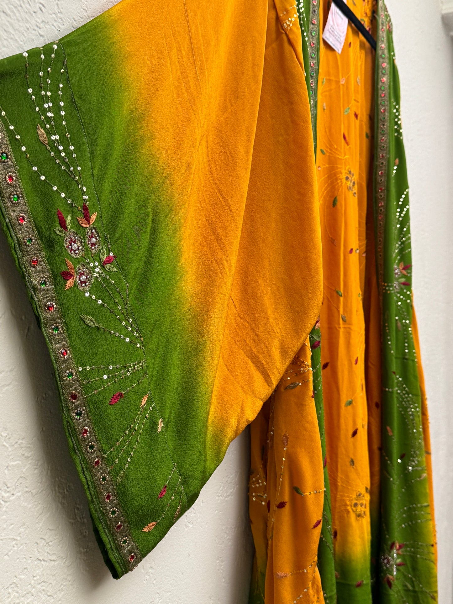 Sparkle Kimono - one size - Lemon-Lime Starburst