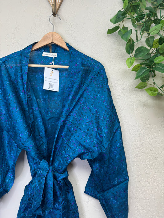 Mini Boho Robe ~ OS ~ Blueberry