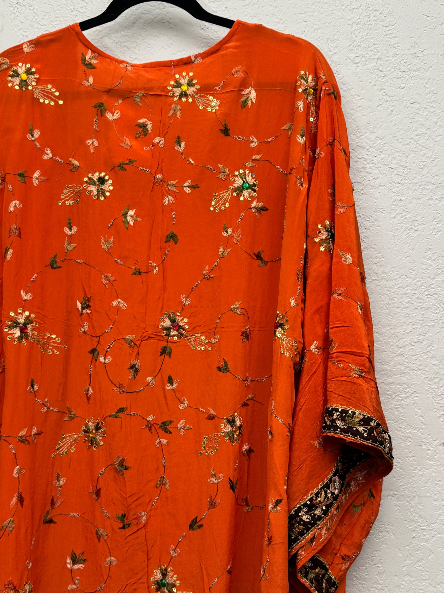 Sparkle Kimono - one size - Orange Zest
