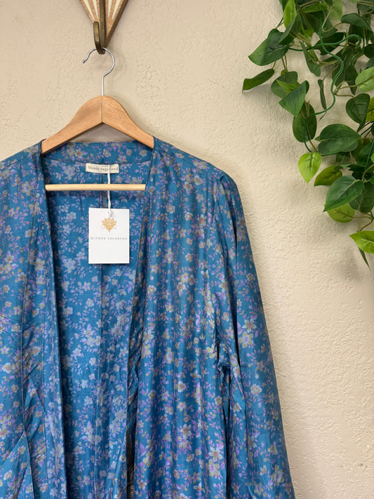 Femme Kimono Wrap Dress ~ OS ~ Lilac Wine