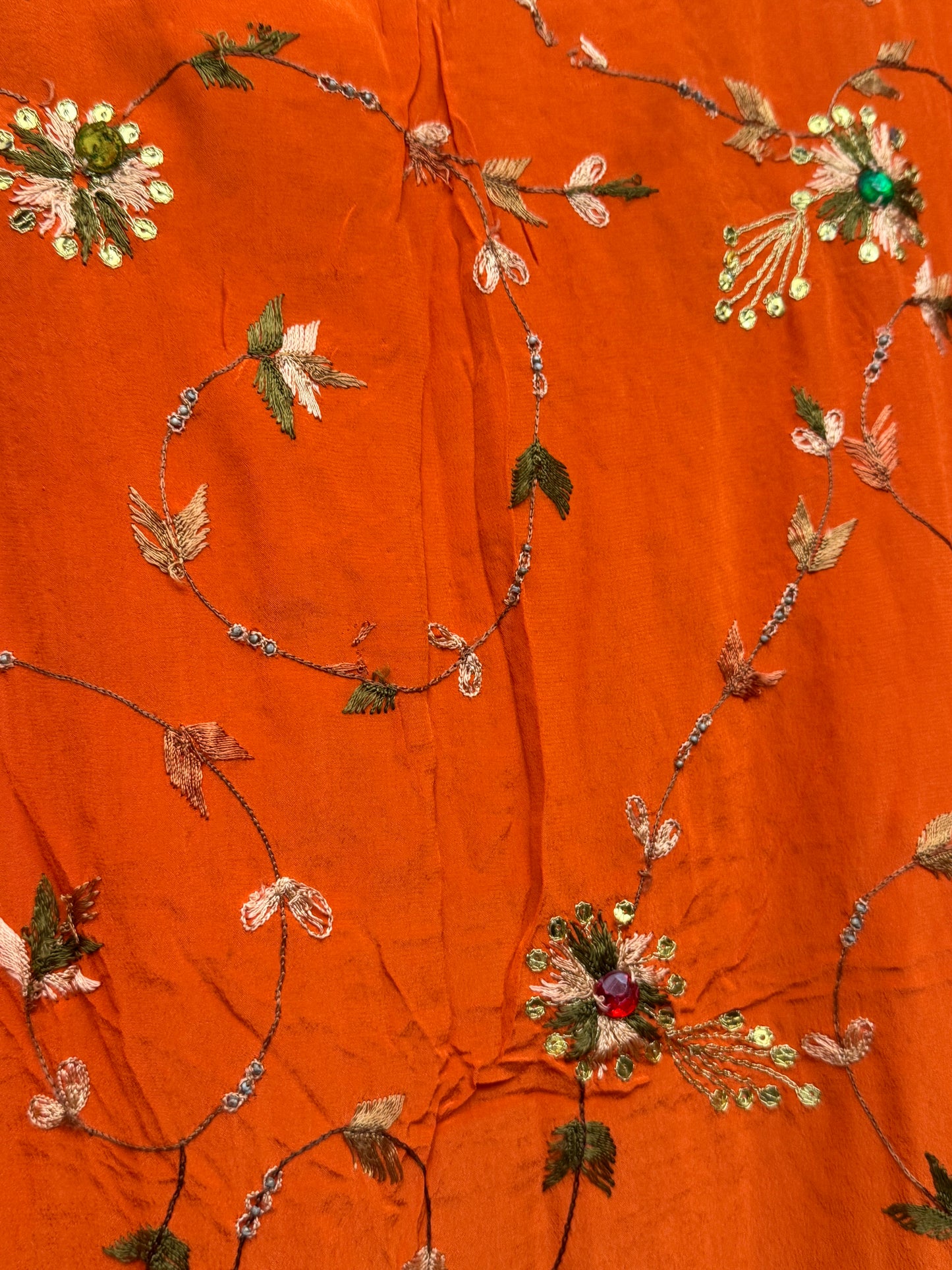 Sparkle Kimono - one size - Orange Zest