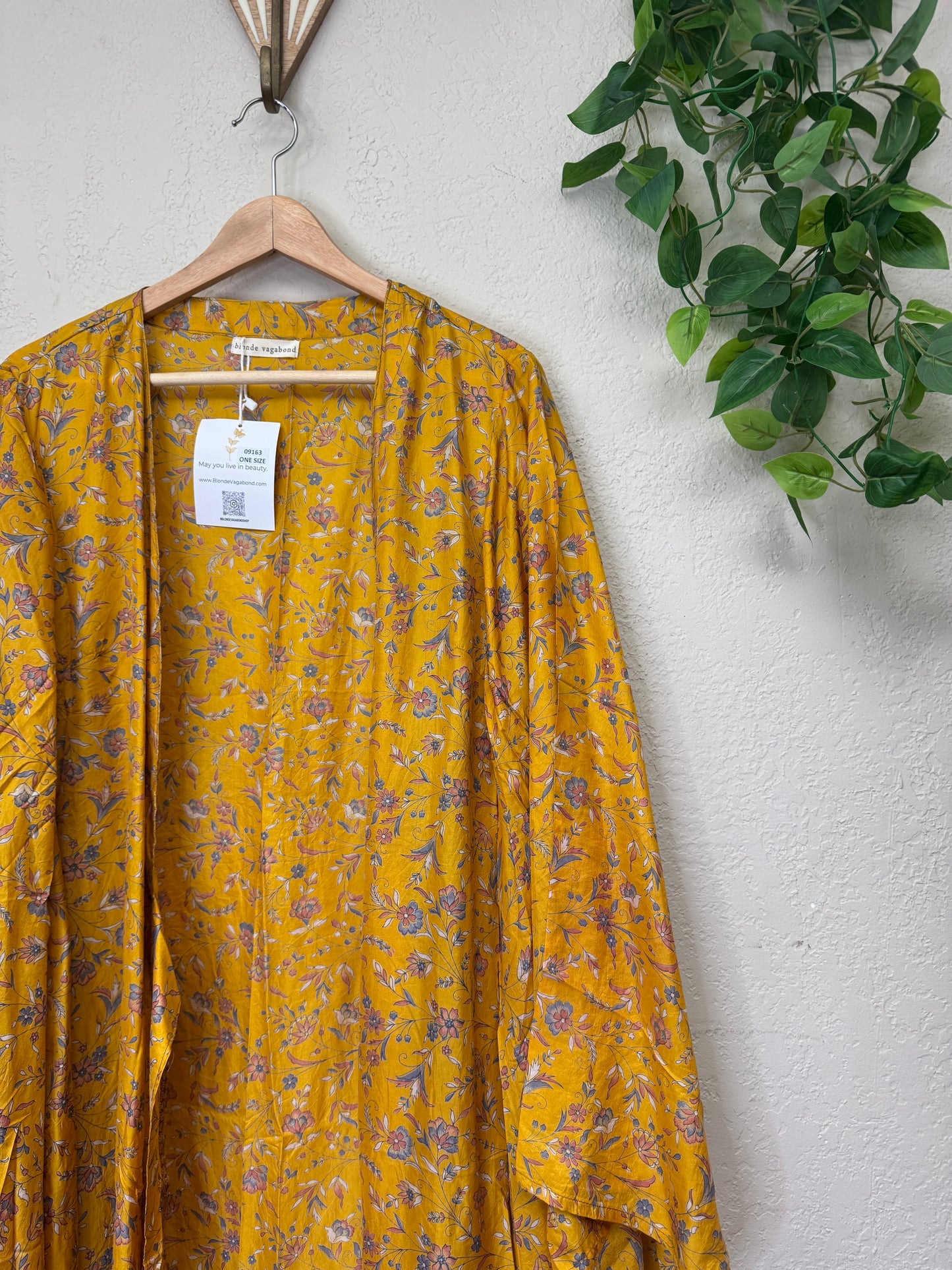 Femme Kimono Wrap Dress ~ OS ~ Sunflower 🌻