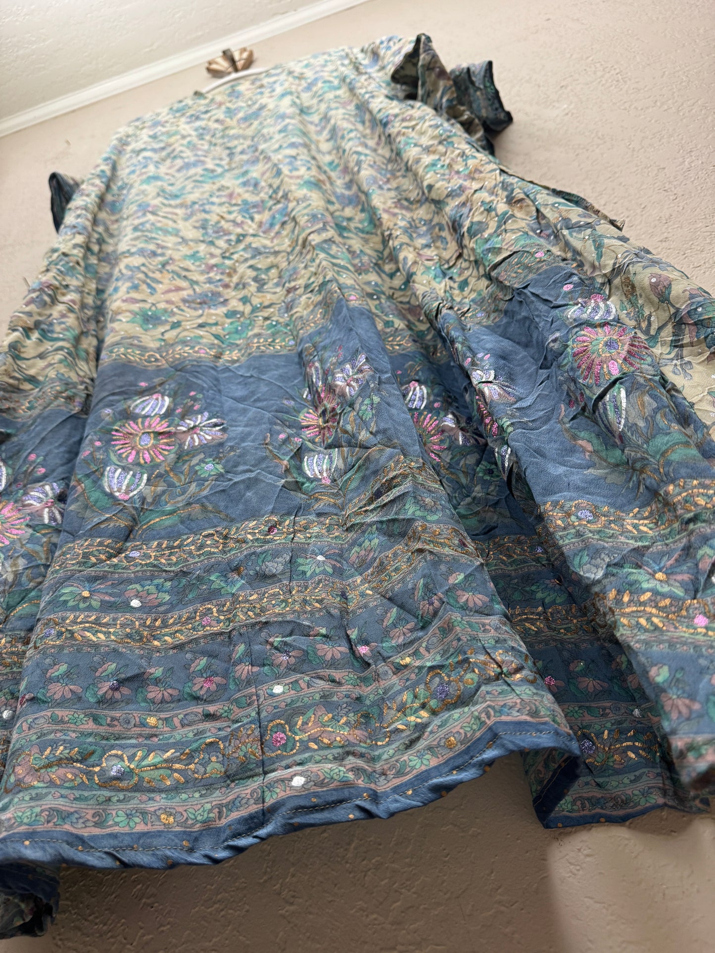 Sparkle Kimono - one size - Blue Beauty