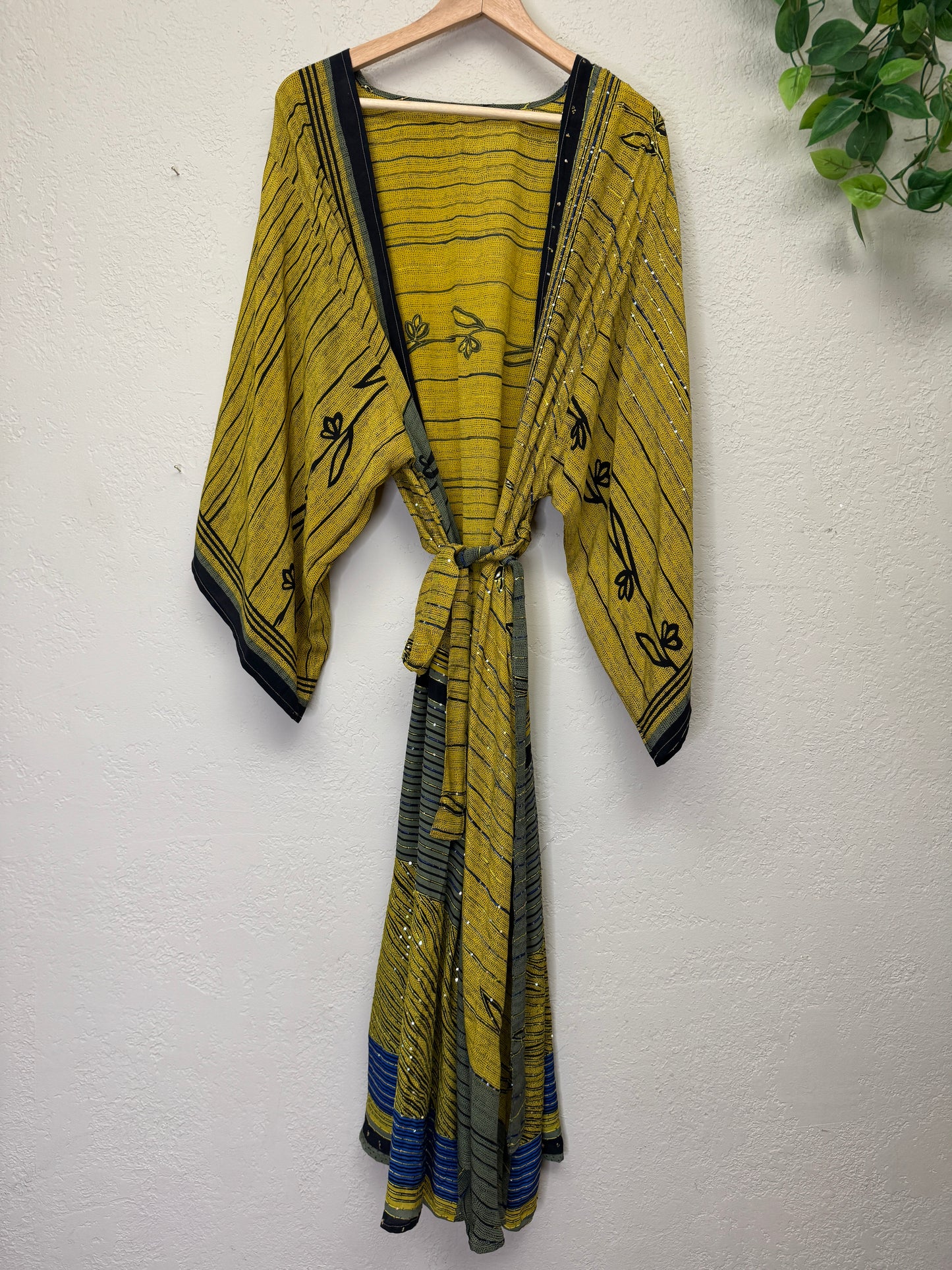 Sparkle Kimono - OS - Mellow Yellow