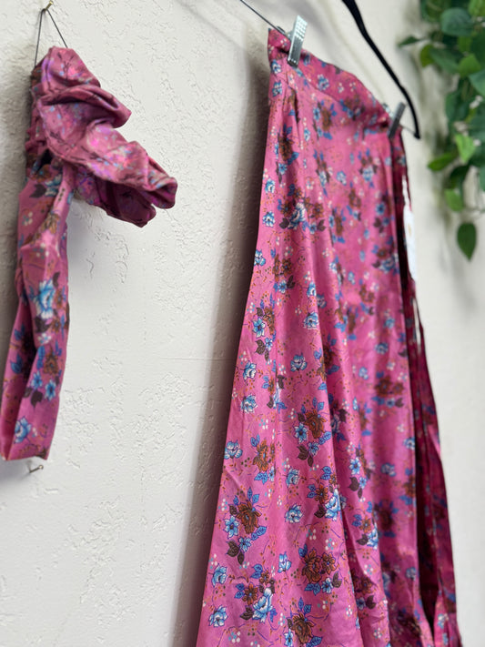 Buttercup Wrap Skirt ~ OS ~ Painted Roses