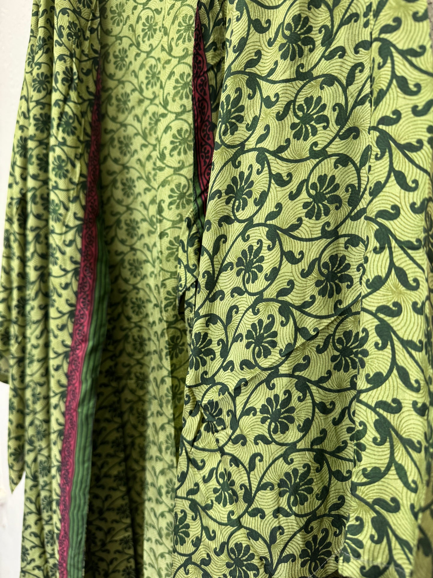 Femme Kimono Wrap Dress ~ OS ~ Forest Fairy