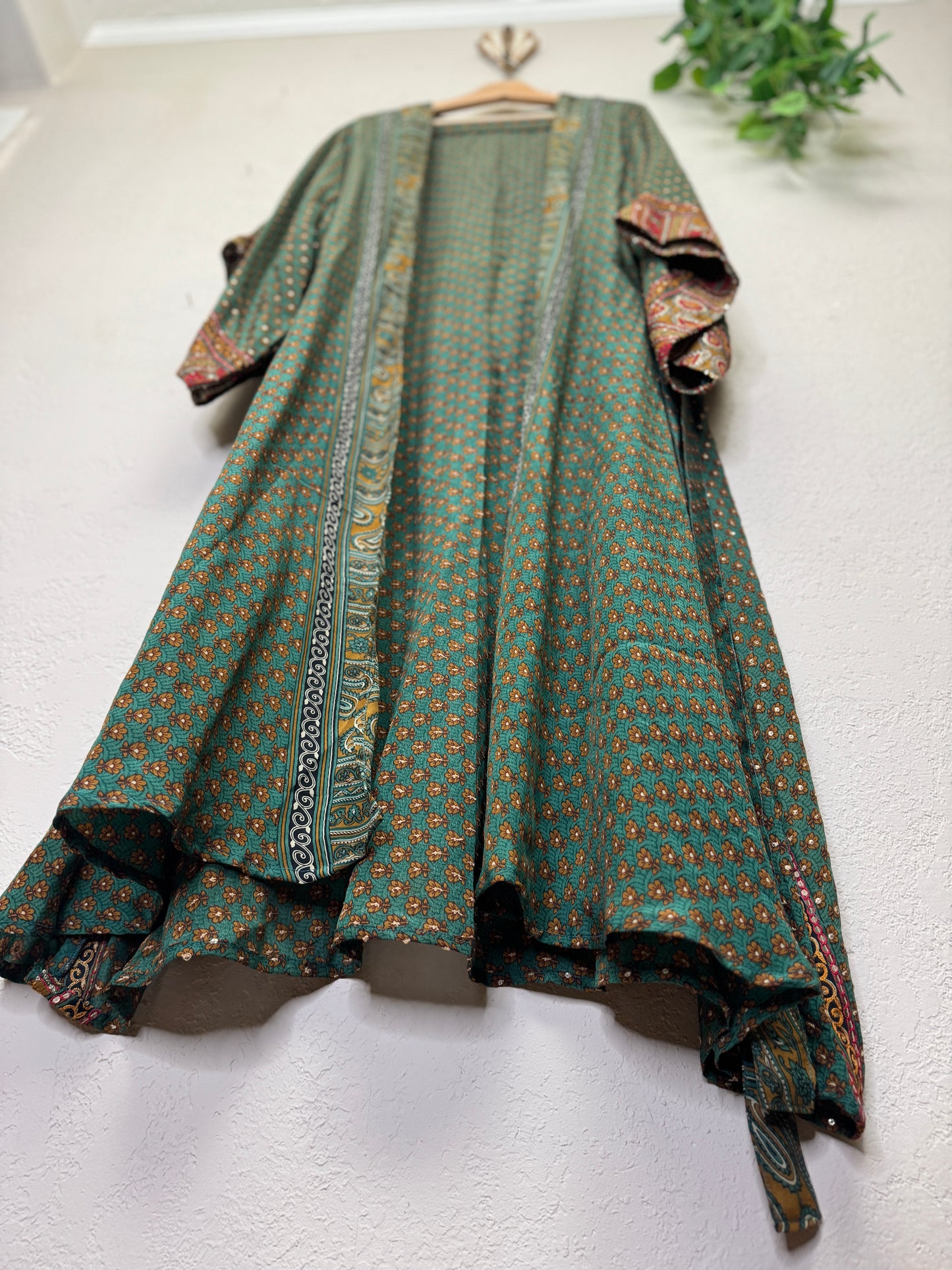 Sparkle Kimono - OS - Jade