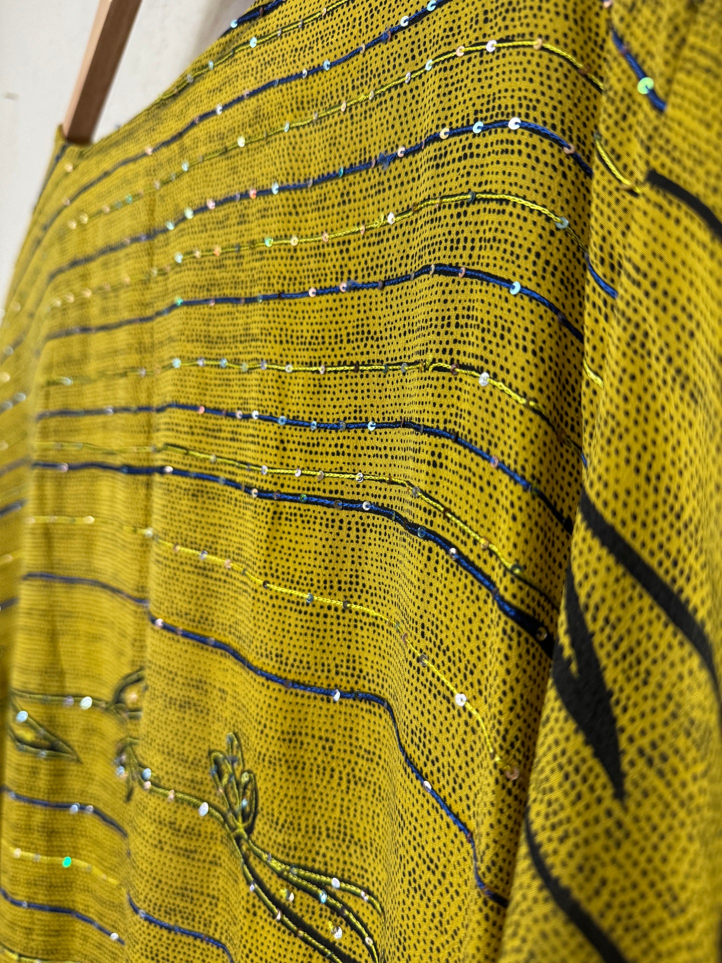 Sparkle Kimono - OS - Mellow Yellow