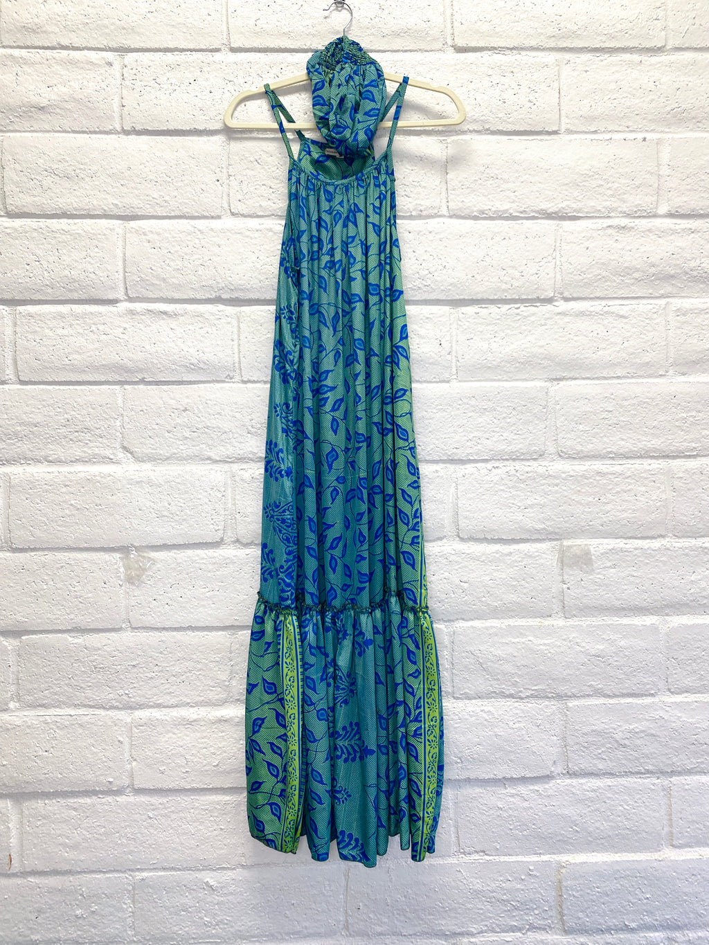 Topanga Maxi Dress - M - Lagoon